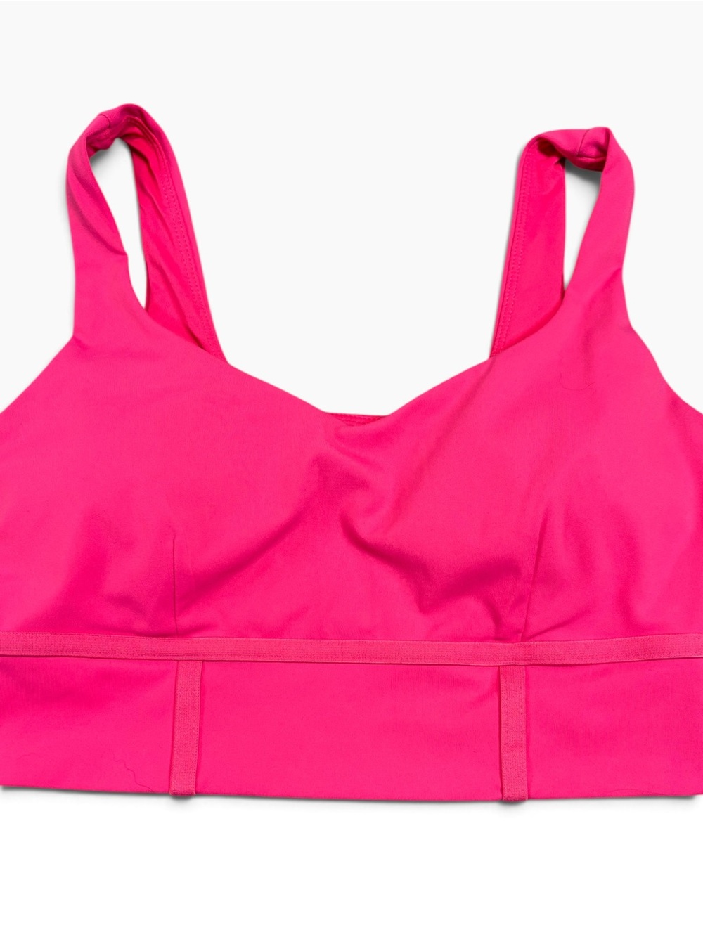 JoyLab Target Corset Detail Longline Sports Bra Pink Size Small S EUC